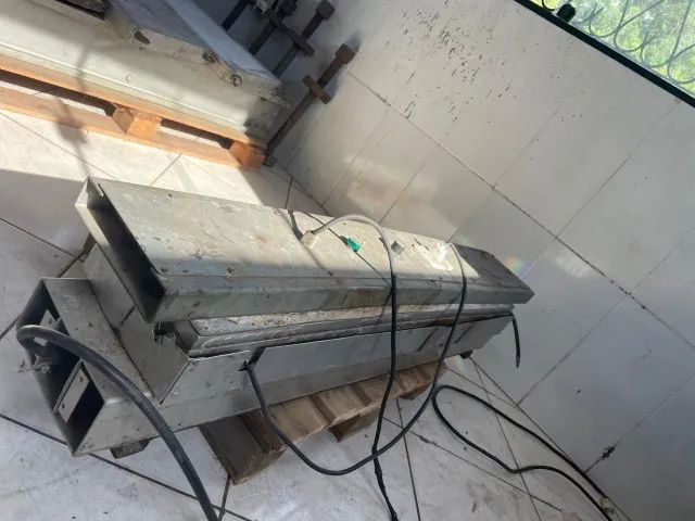 Prensa Vulcanizadora para correias de PVC, TTR e BORRACHA FINA - Foto 4