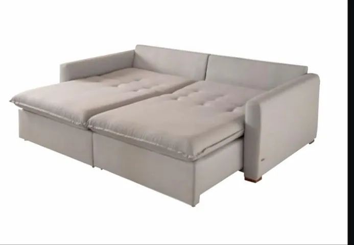 Sofá Cama Madri Retrátil e Reclinável 1,84m  - Foto 2