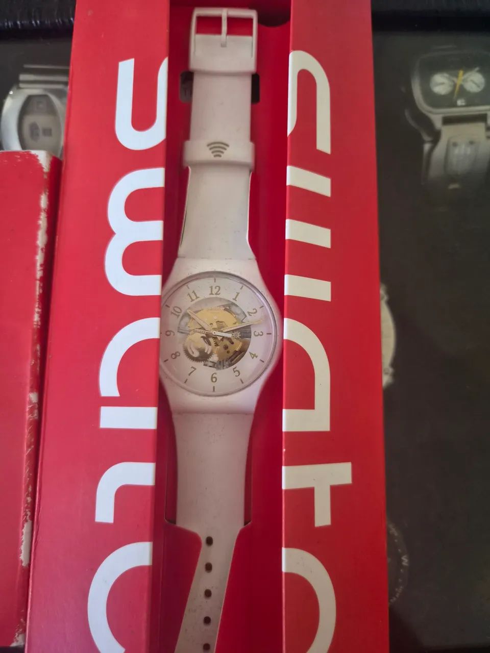 Relogio Swatch Skeleton bio ceramic Novo - Foto 2