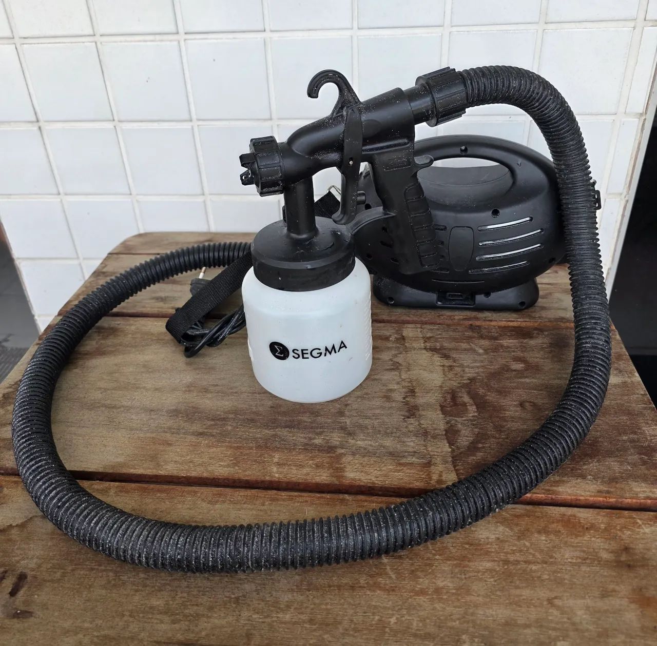 Pulverizador de Pintura e Higienizador Turbo Segma 110V - Foto 2