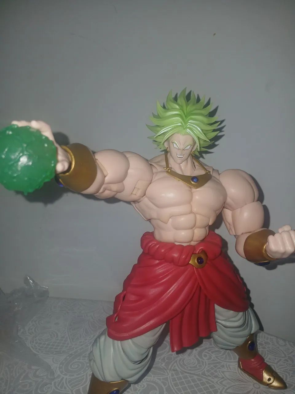 Action figure Broly kong Ssj3+Kit Dko  - Foto 5