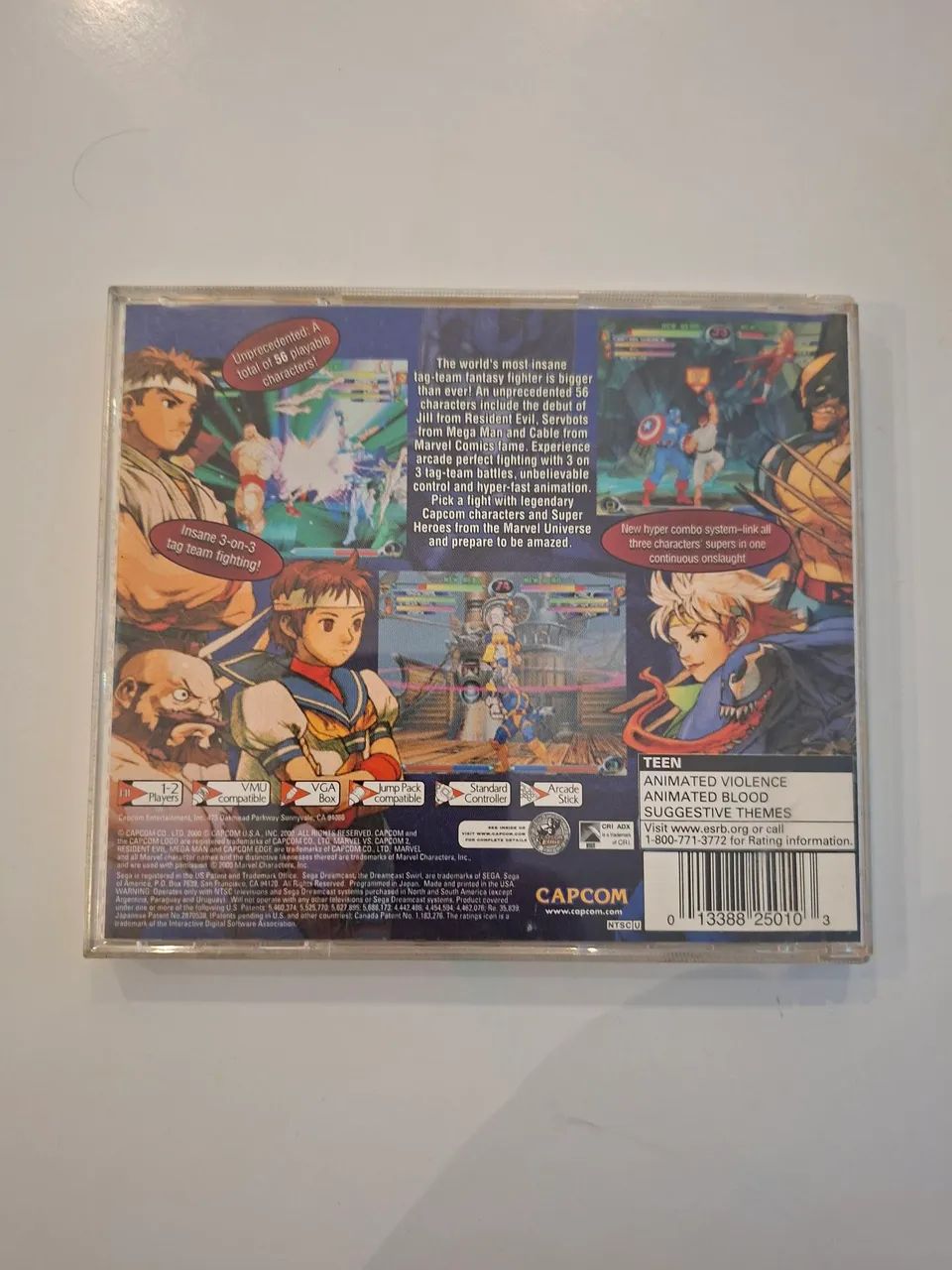 Marvel vs Capcom 2 original Americano - Jogos de Vídeo Game - Vila