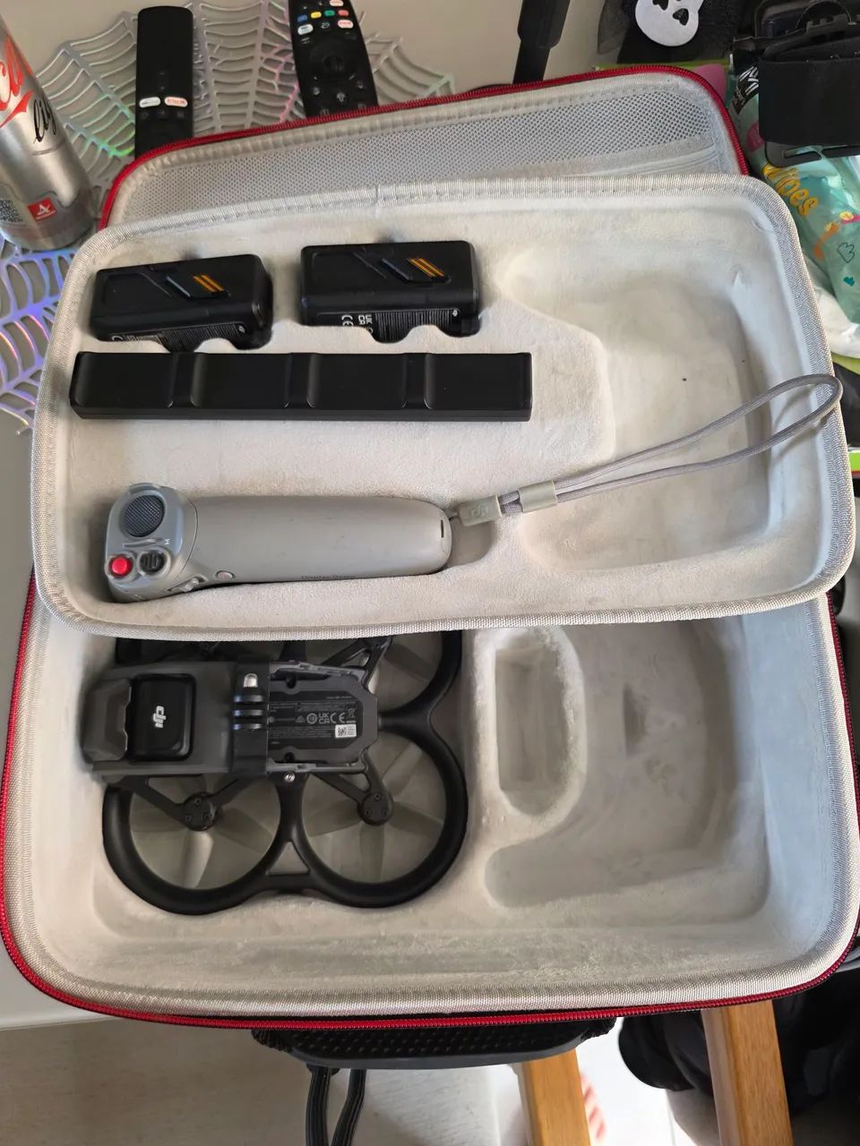 Drone DJI Avata FPV + 2 baterias + motion controller + filtro ND + bag