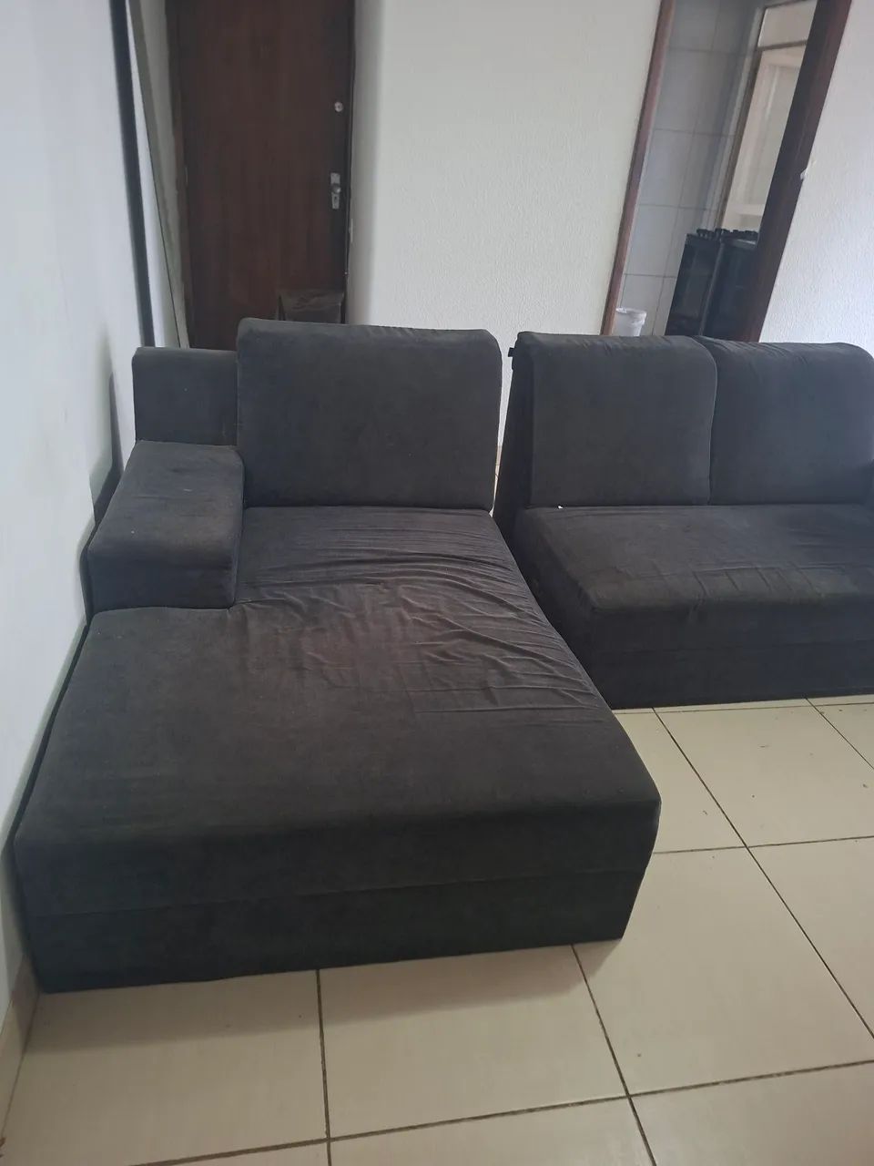 Sofá preto
