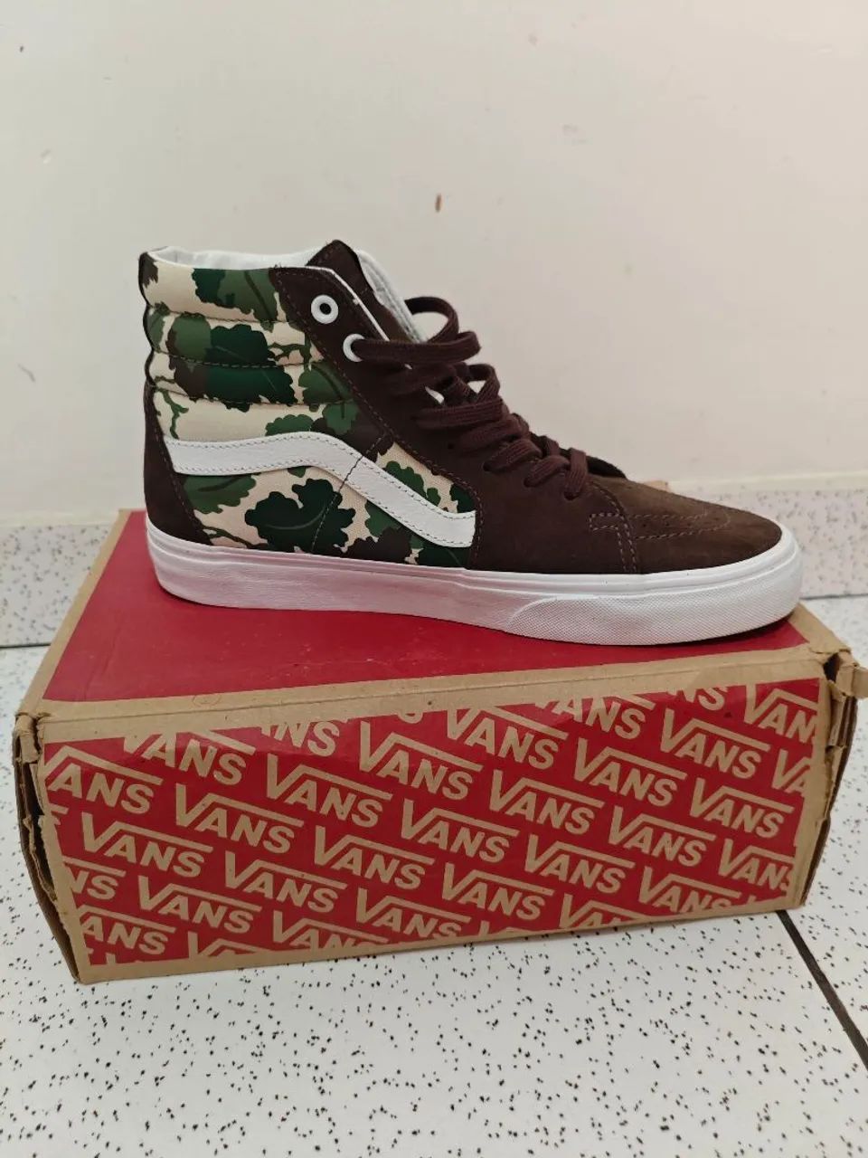 Tênis Vans Sk8-Hi Mitchell Camo Multi  - Foto 2