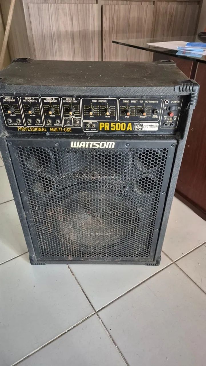 Caixa de som profissional 