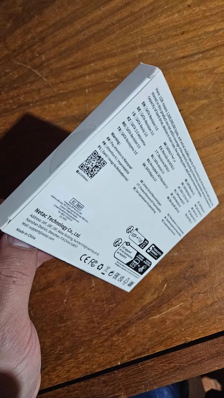 SSD Netac 512GB SATA III 2.5