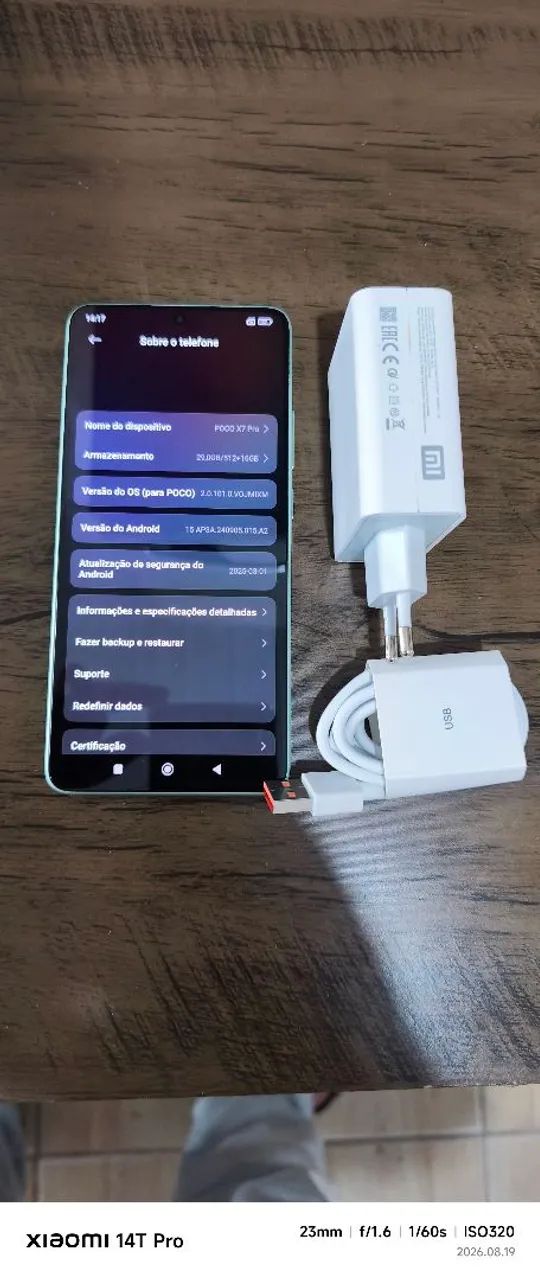 Xiaomi poco X7 pro 24 RAM 512 GB 1 mês de uso 