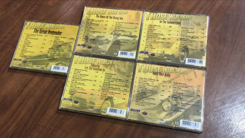 Coleçao de Cds Those were the days 5 discos Td  em Ótimo Estado! - Foto 2