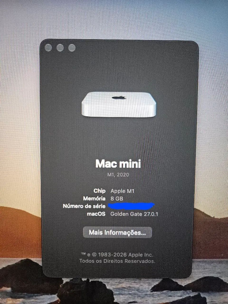 Apple Mac Mini M1 8GB/ 256GB - 2020 com base - Computadores e