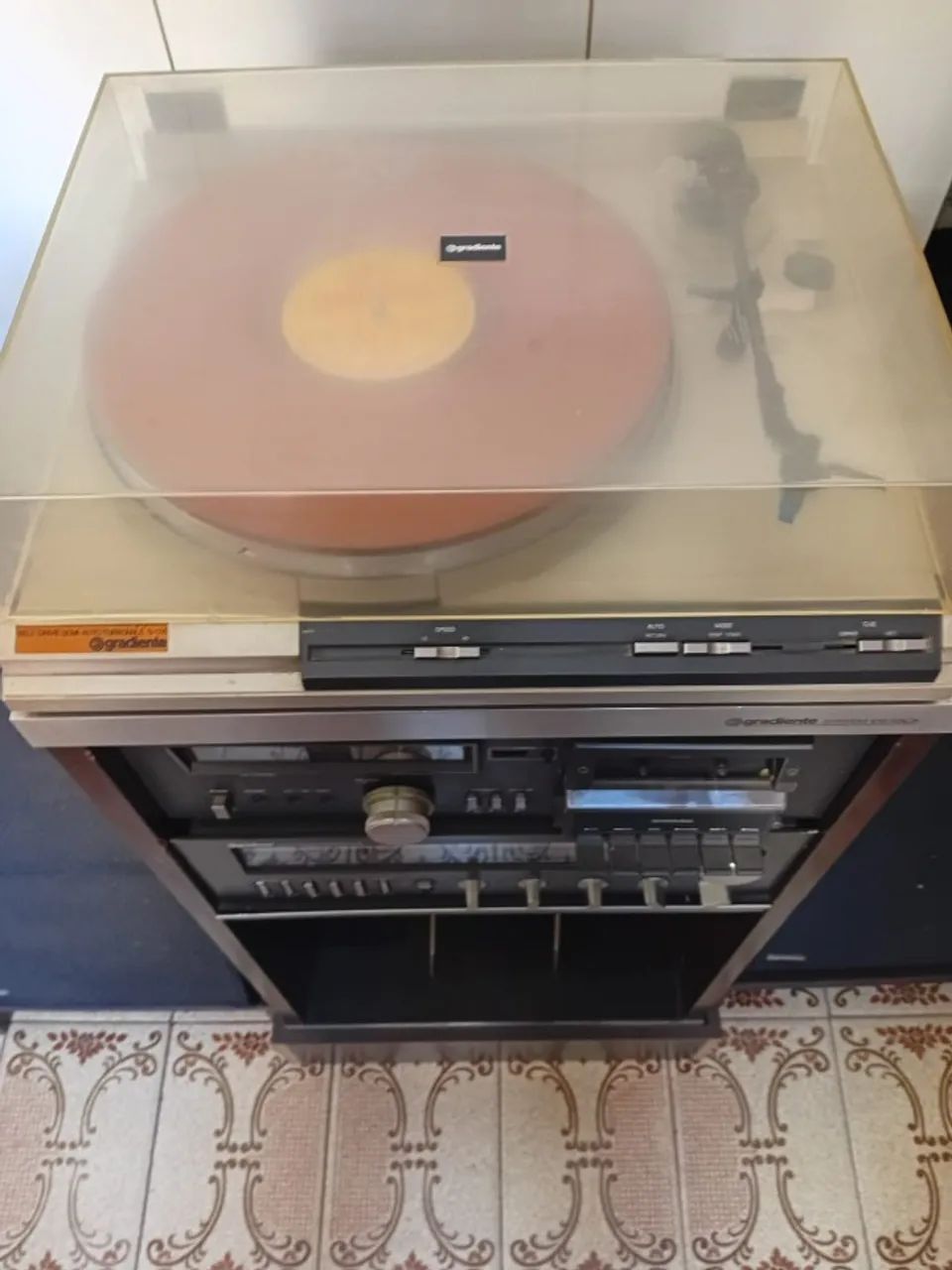 RARIDADE - System Gradiente Vintage Completo + Toca-Discos Garrard + Receiver + Tape Deck  - Foto 2