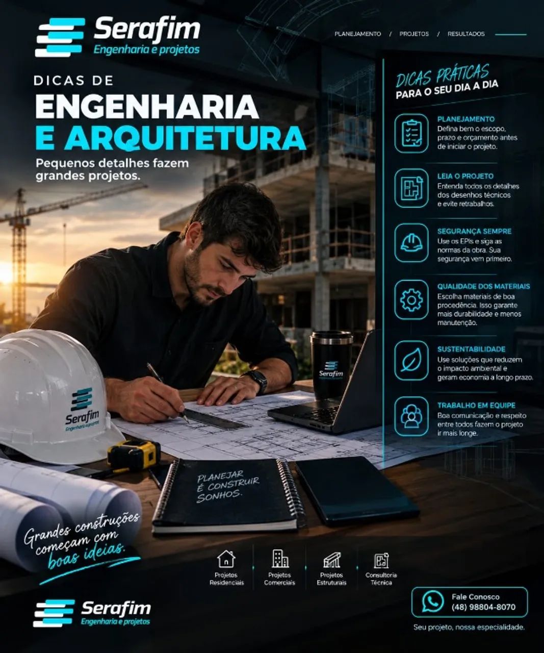 Arquiteto em Jaguaruna, Sangão e região