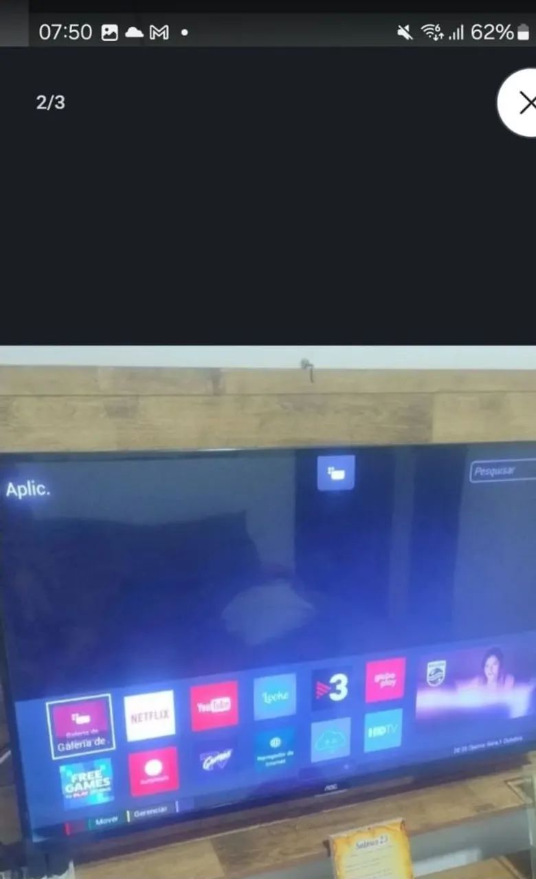 TV OAC 43 POLEGADAS 550,00 ZAP *21 - Foto 2