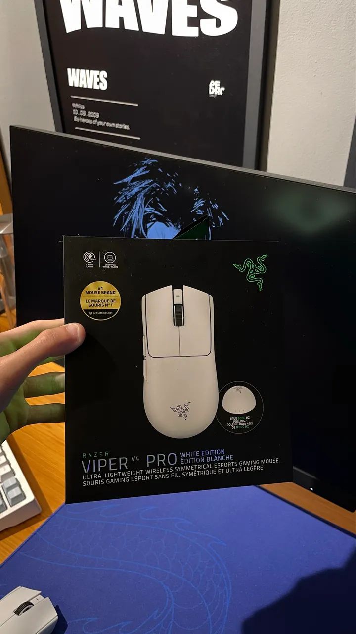 Mouse Razer Viper V4 Pro (Usado Somente 1 mês)  - Foto 2