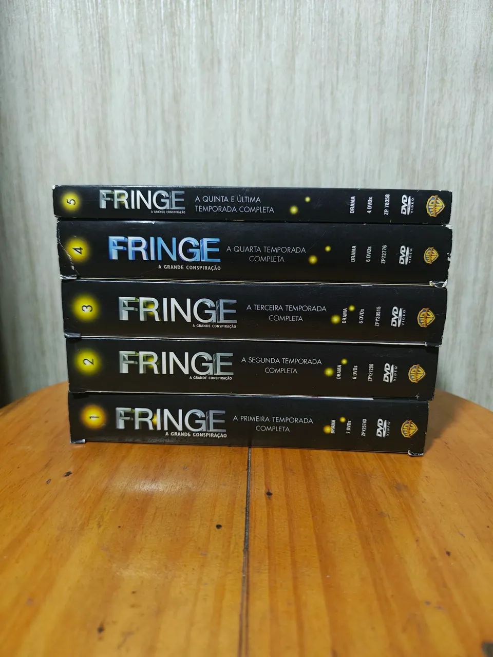 Box Série Fringe completo DVD Original 
