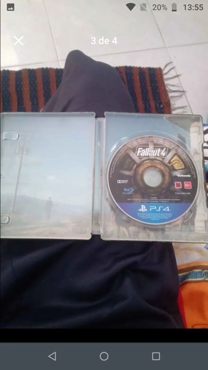 Fallout 4 - PS4 CAPA DO JOGO RARA!! - Foto 3
