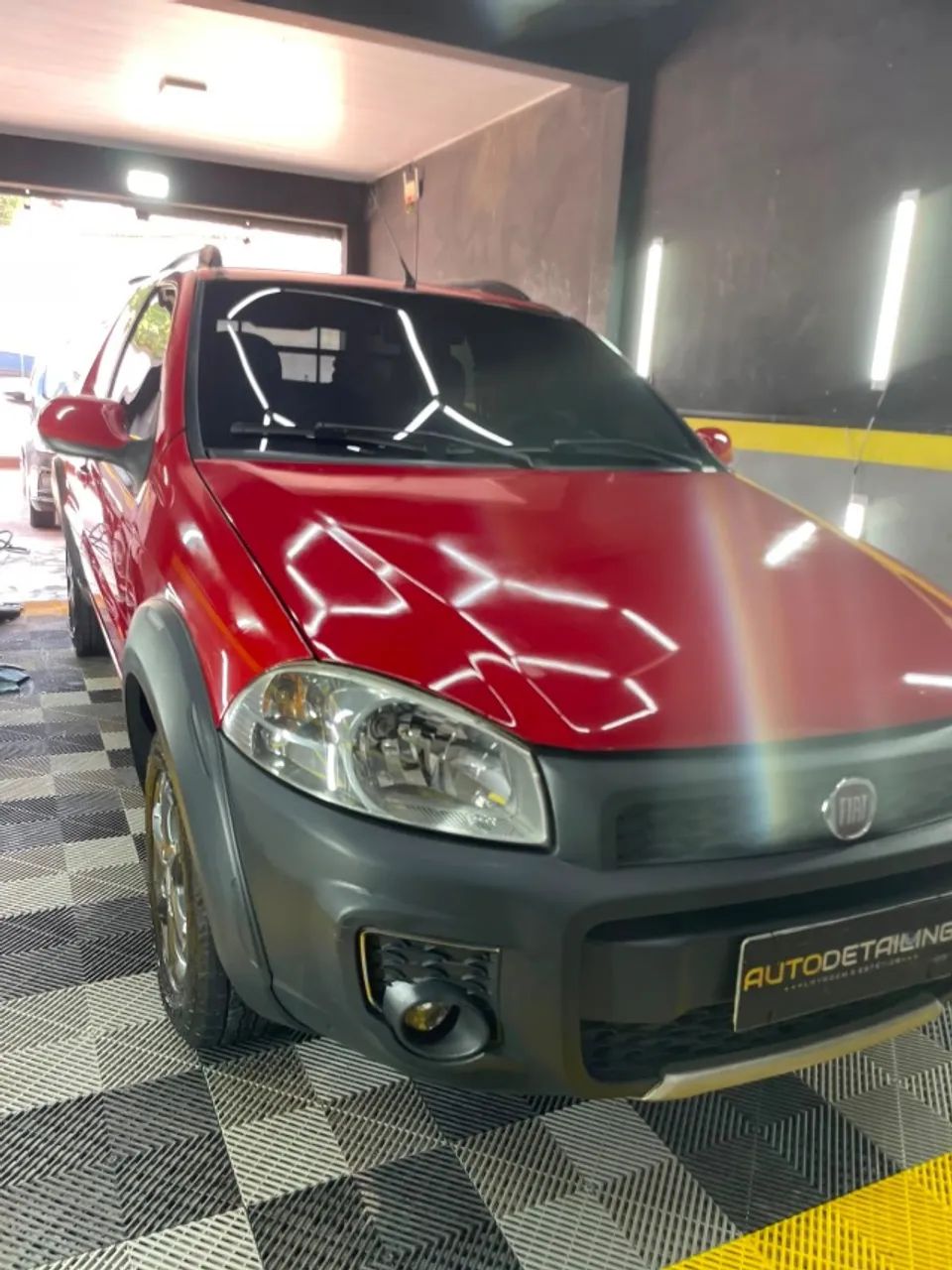 Fiat Strada Working Hard 1.4 Fire Flex 8V CD 2018 - Foto 2