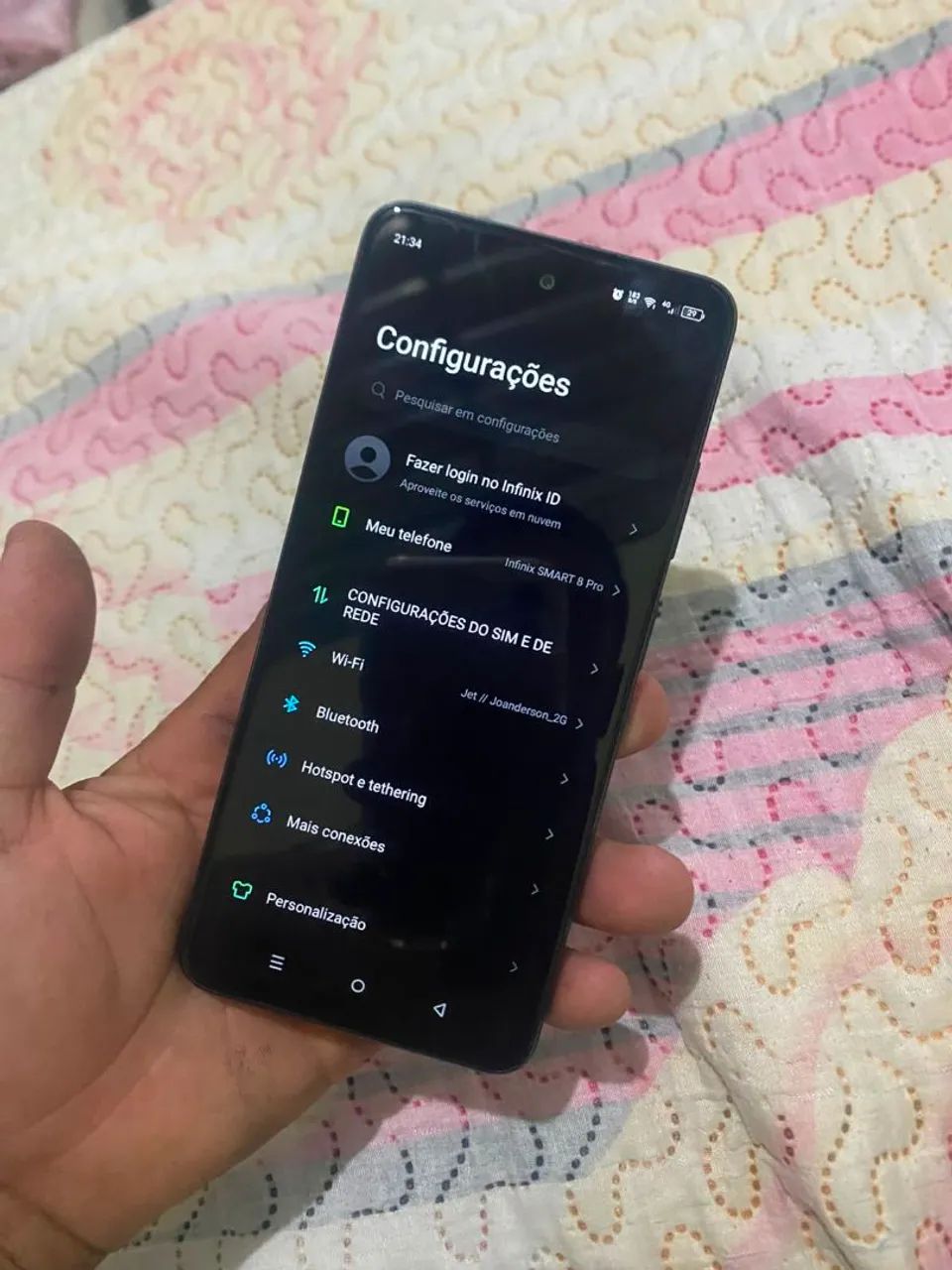 Vendo infinix Smart 8 pro .