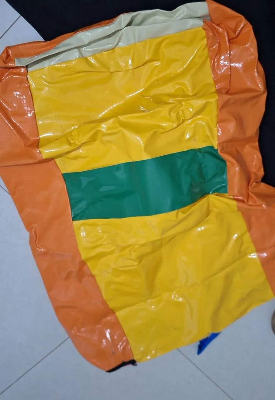 Carrinho de feira resistente e sacola impermeável  - Foto 3
