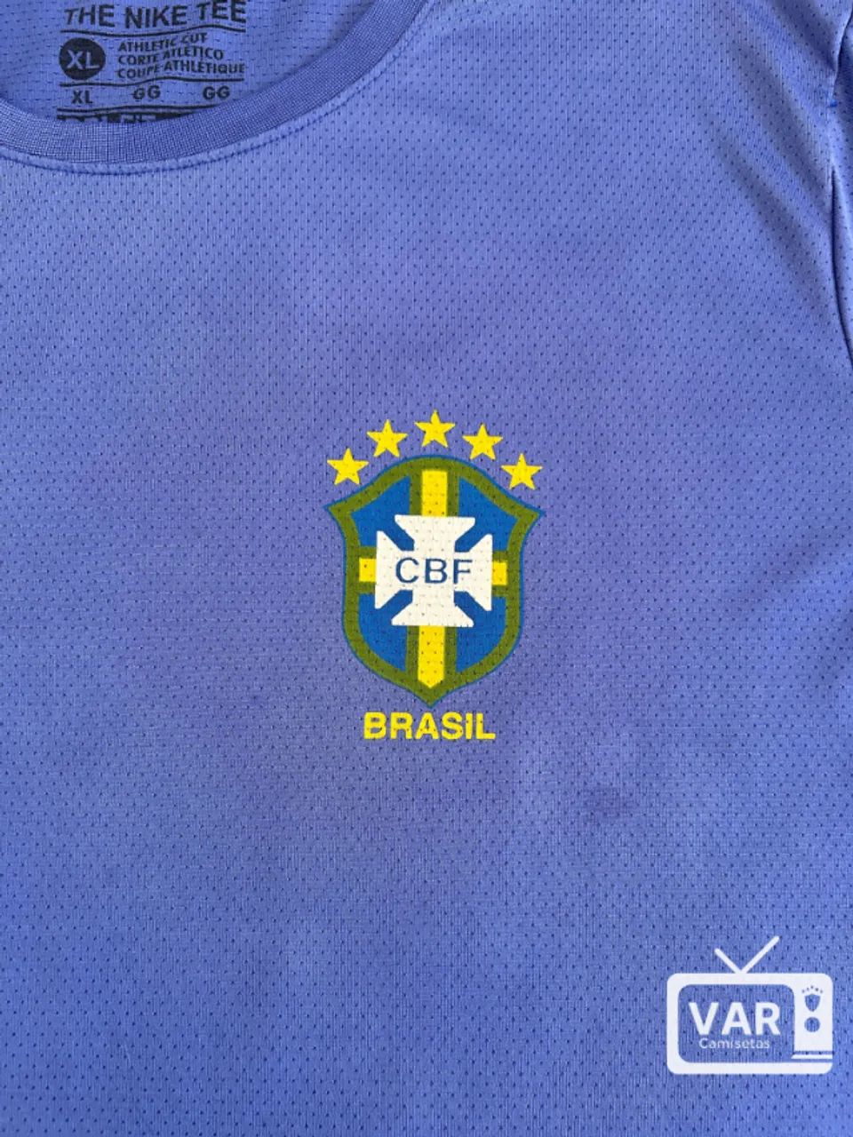 Camisa Seleção Brasileira (Brasil) Azul  - Foto 6