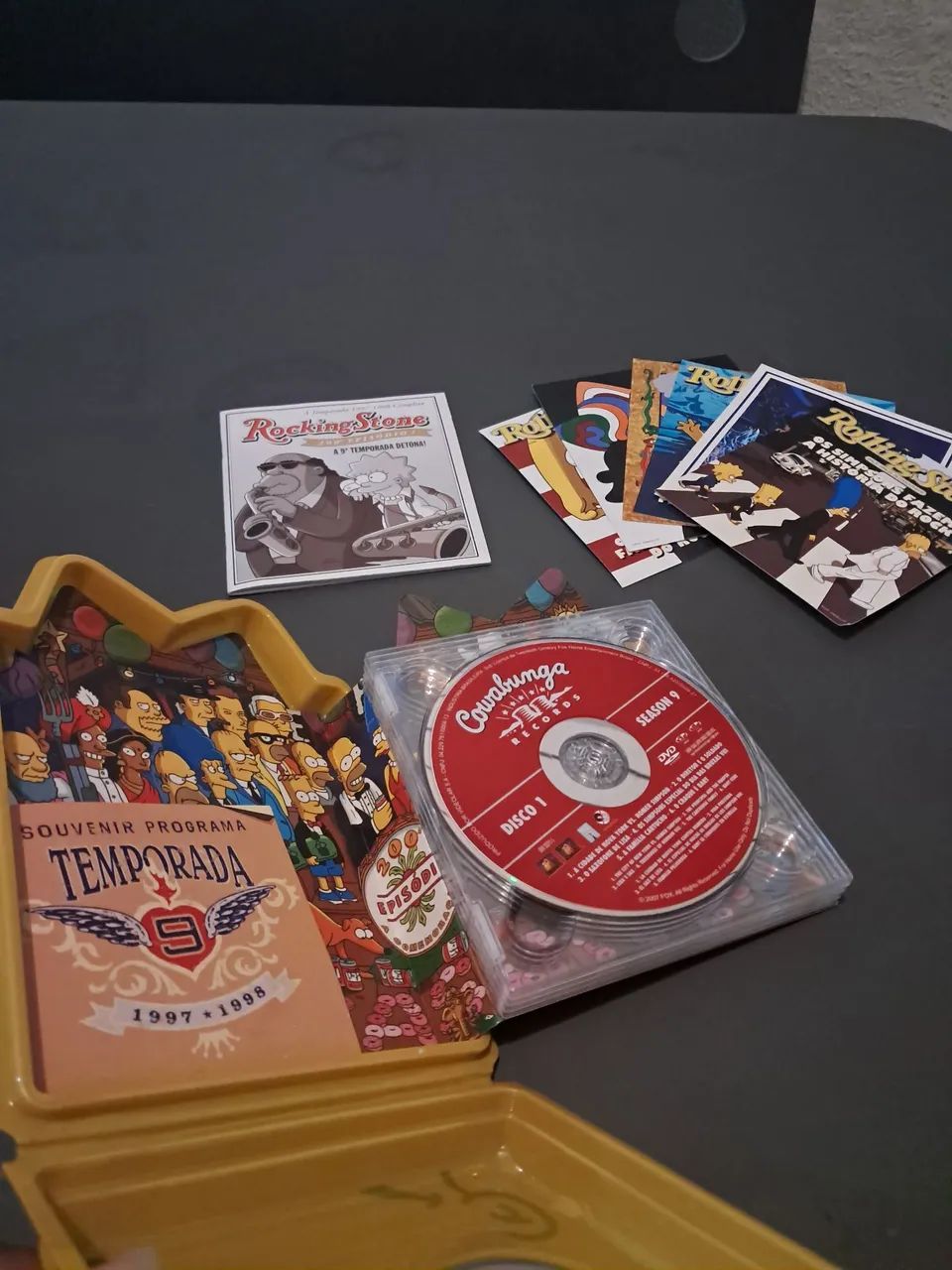 Coleção DVD Simpsons Temporada 9 - Box