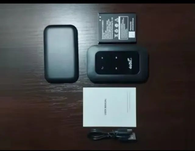 Mini Modem Chip 4g Lte Repetidor Expansor Sinal Rápido Cor Preto