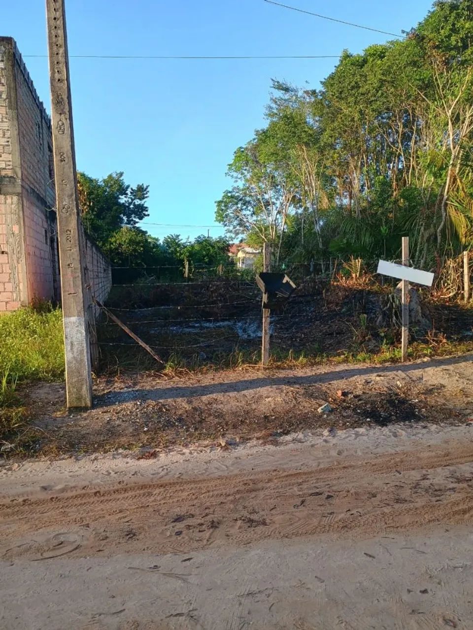 Vendo um terreno