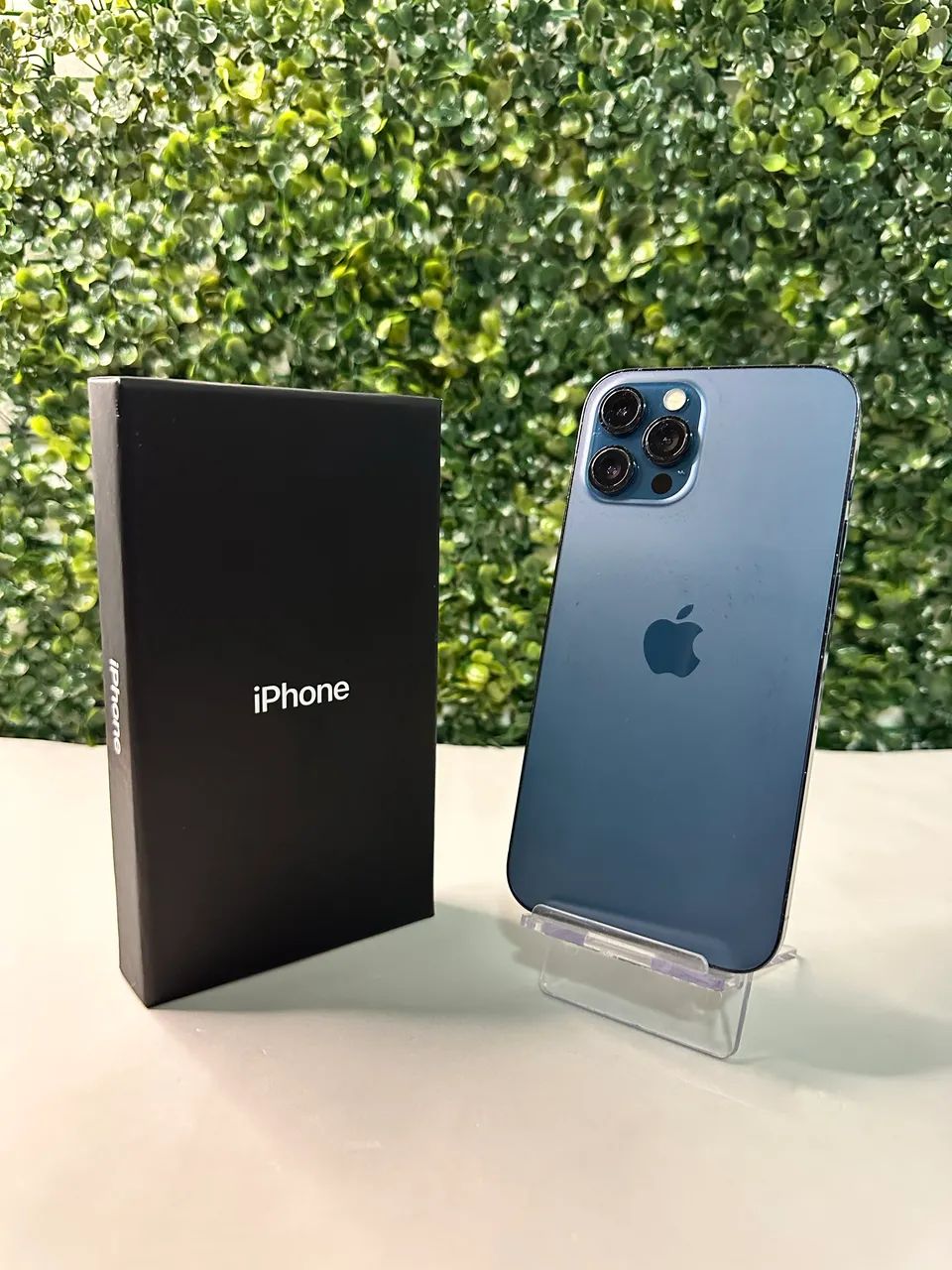 iPhone 12 Pro Max 128gb Azul 100% Bateria Excelente 
