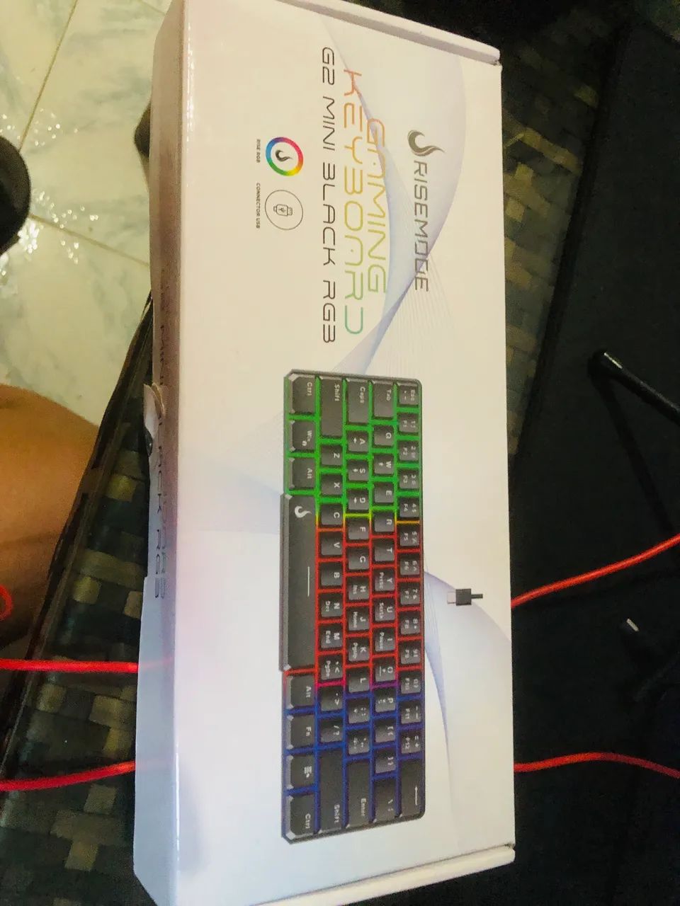 Teclado G2 MINI EM ÓTIMAS CONDIÇÕES USEI SÓ POR 4 messes  - Foto 2