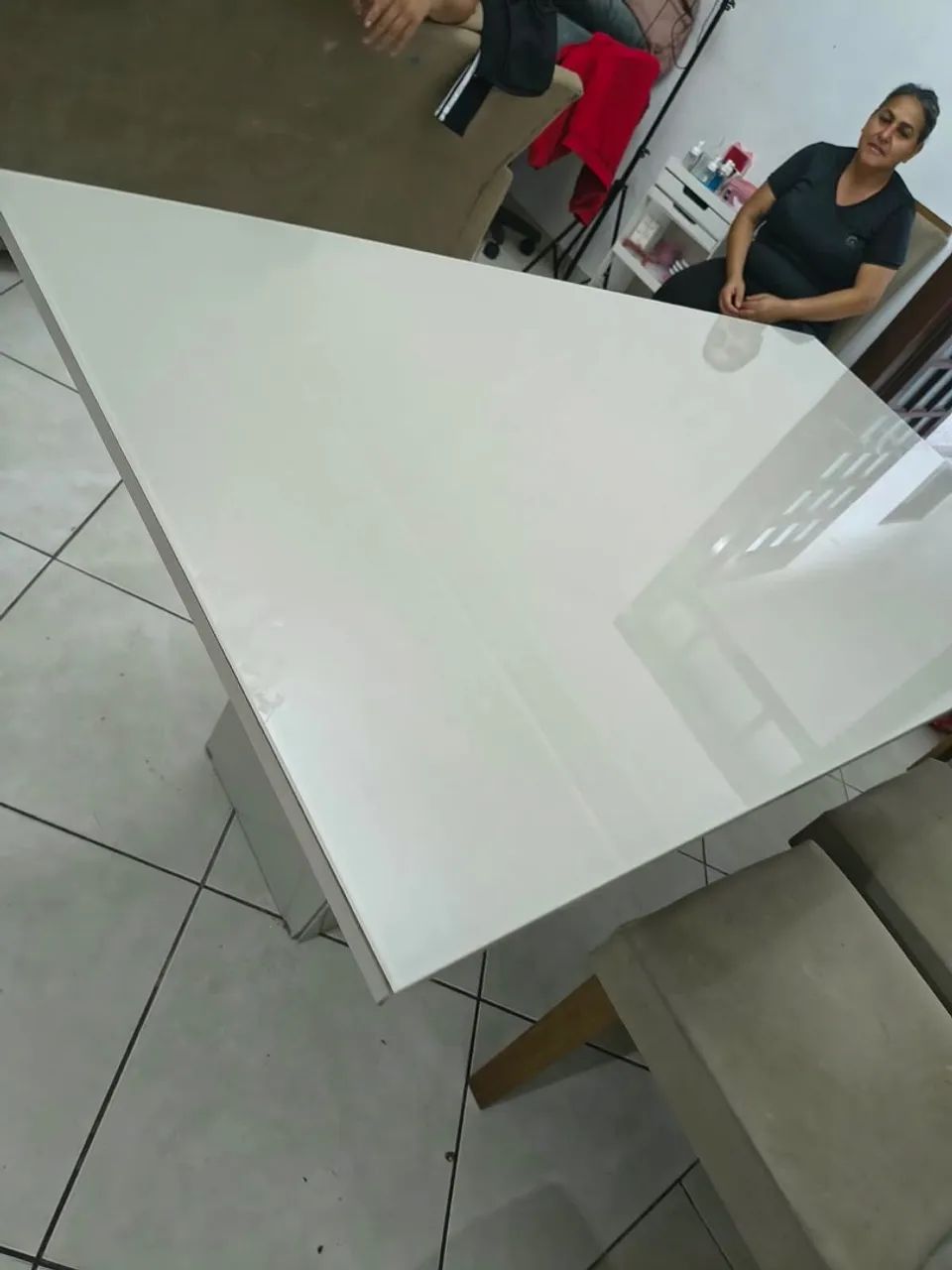 Vendo mesa de jantar com cadeiras  - Foto 5