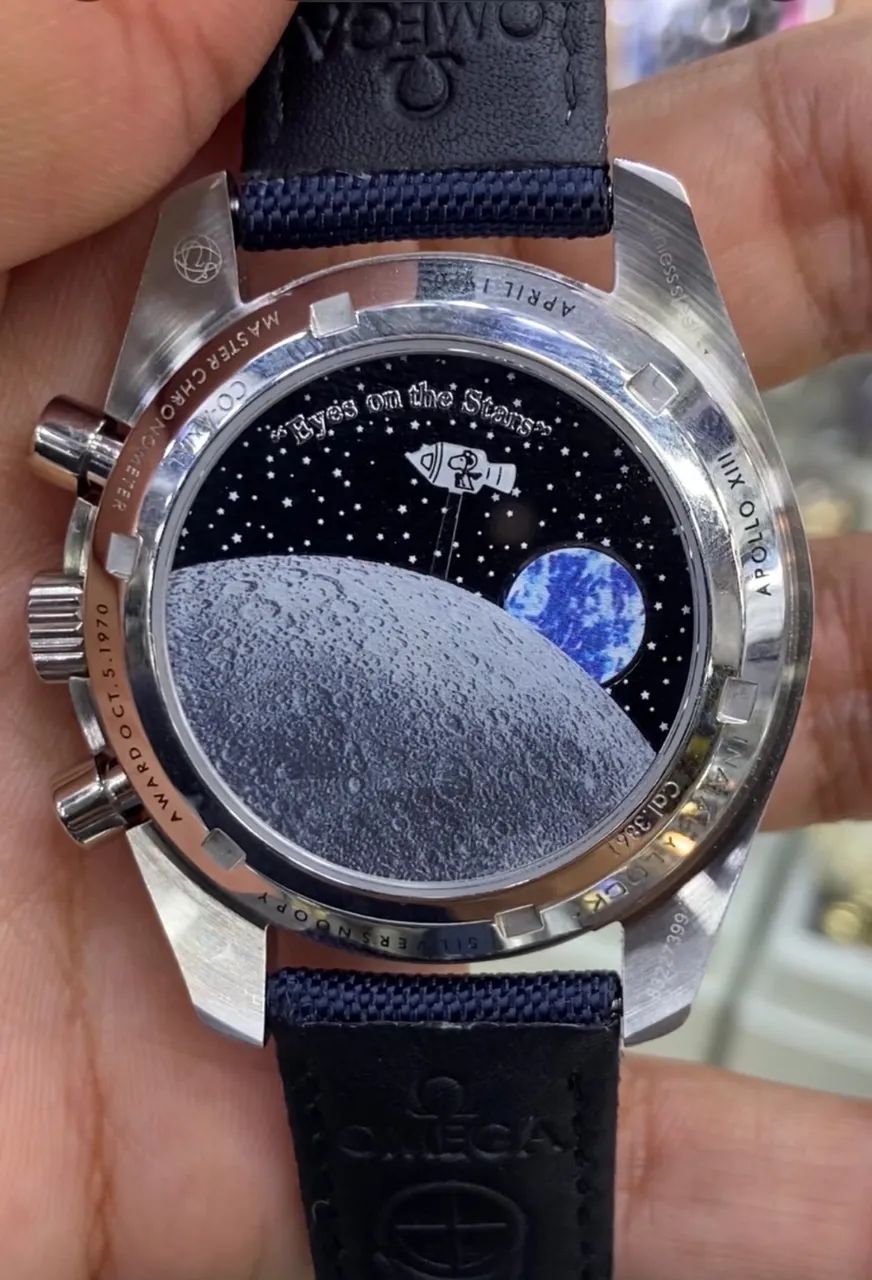 Omega Speedmaster Snoopy Super Clone - Foto 2