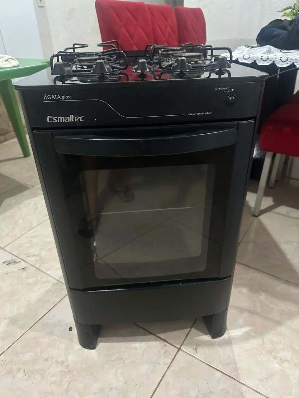 Fogão mesa de vidro Esmaltec - Foto 2