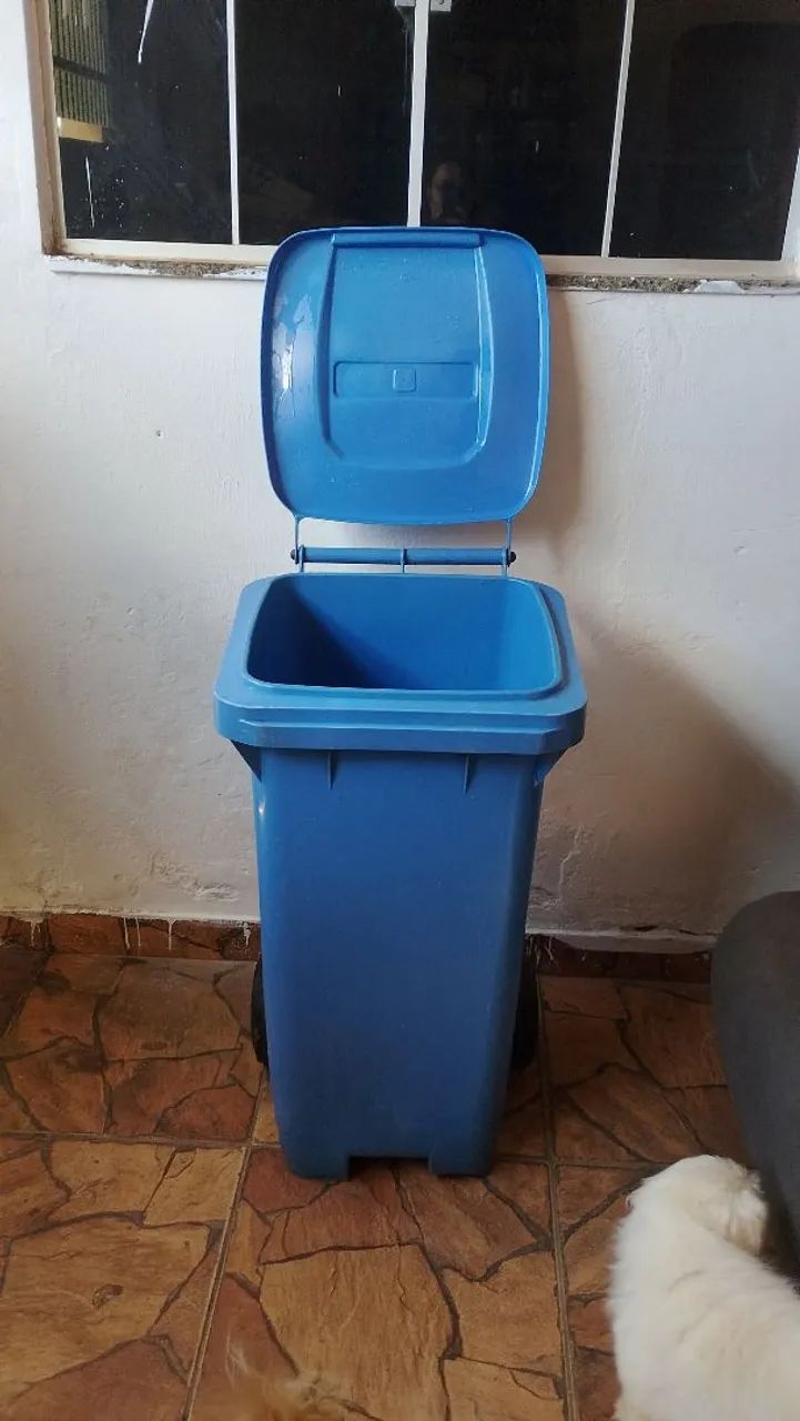 Carrinho de coletor de lixo  - Foto 5