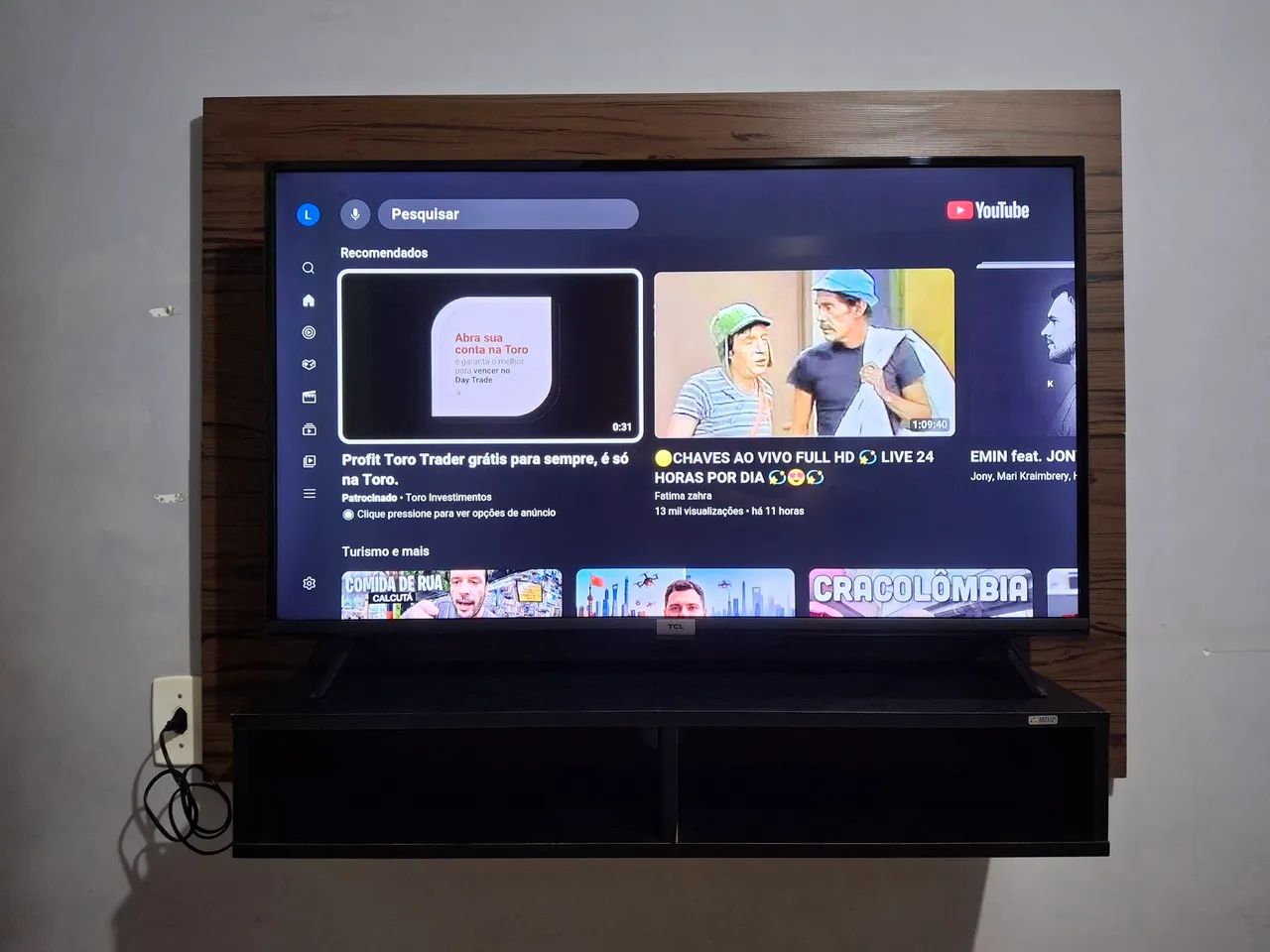 TV 43 POLEGADAS + PAINEL  - Foto 2