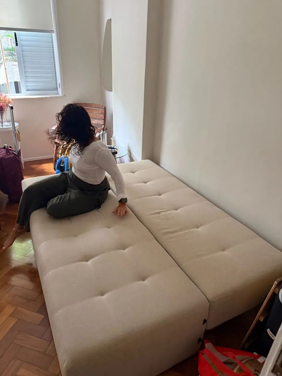 Sofá-cama super confortável  - Foto 4