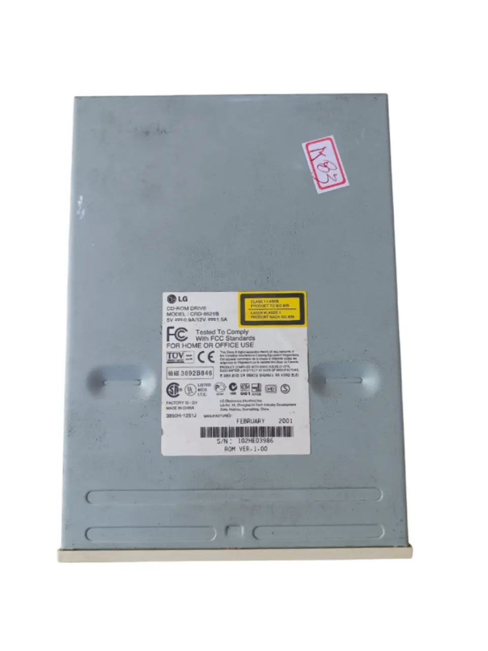 DRIVE CD ROM 52X LG MODEL CRD 8521B K83 - Foto 2