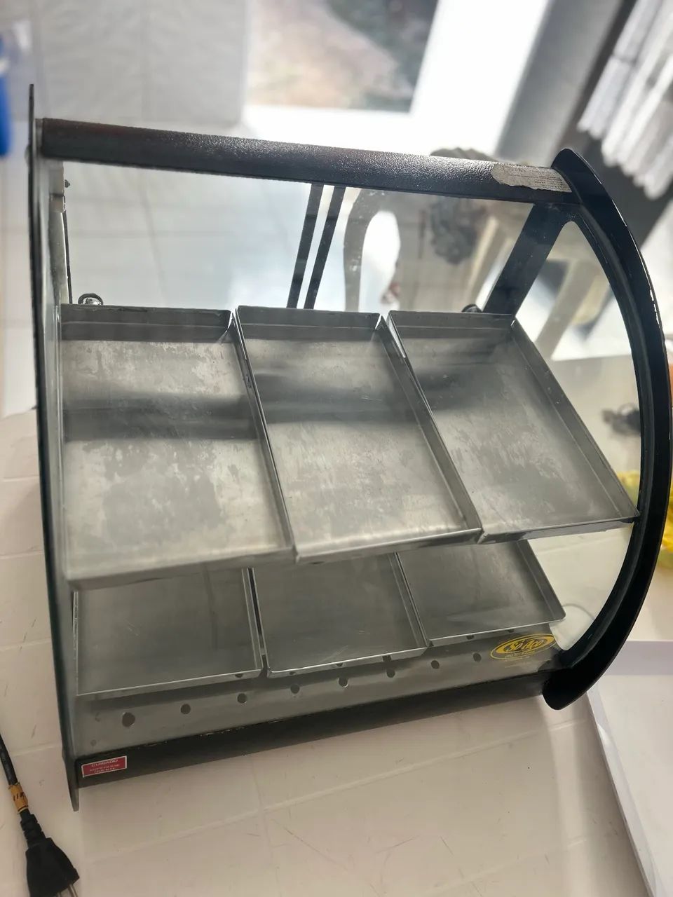 Estufa Aço Inox 6 Bandejas para Salgados - Foto 4