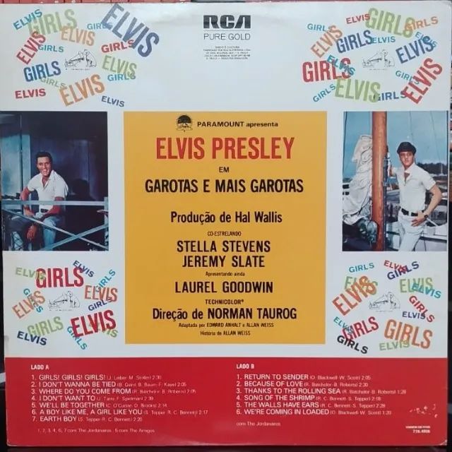 LP ELVIS PRESLEY - Garotas e Mais Garotas - Foto 2