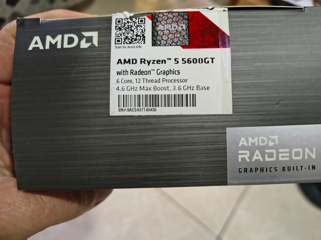 Processador AMD Ryzen 5 5600GT Zero - Foto 2