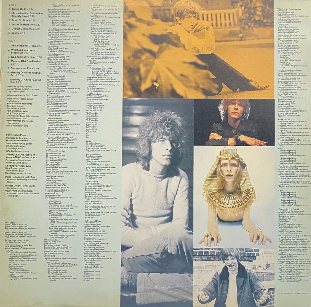 Colecionável David Bowie - Space Oddity | LP Vinil Nacional 1990