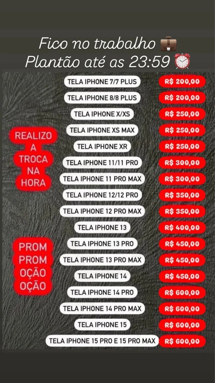 Tela para seu iPhone