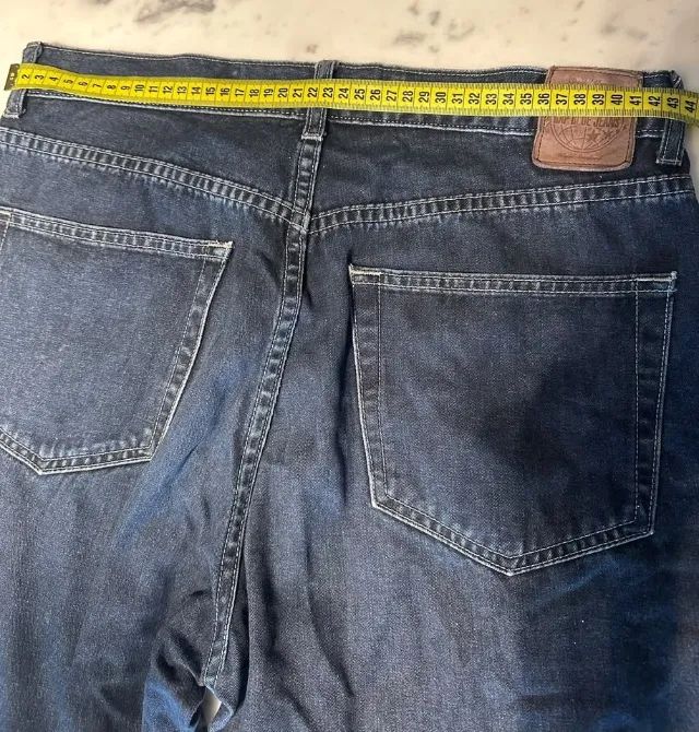 Calça GAP Blue Jeans escura - Foto 4
