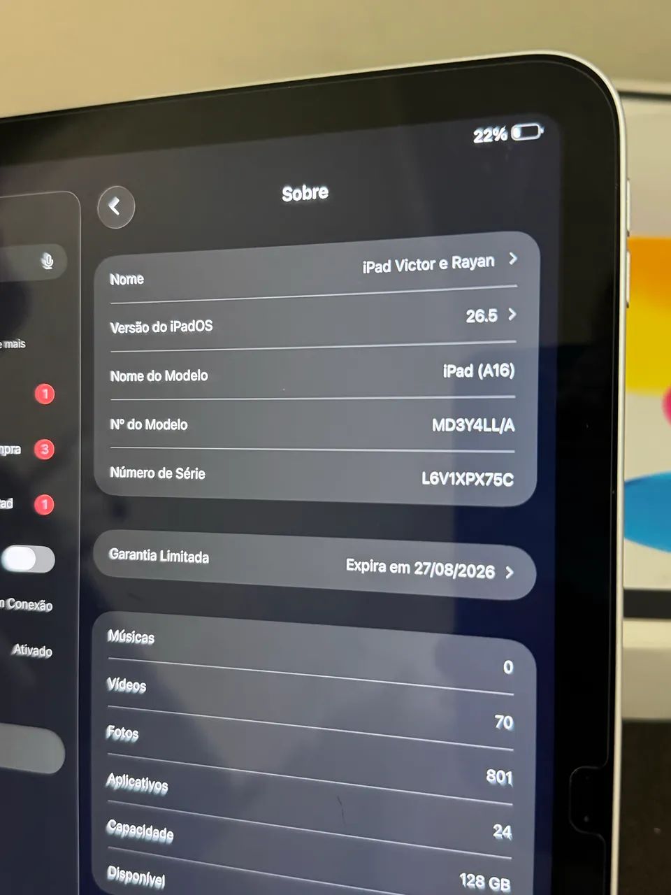 IPAD 11 A16 128 gb  - Foto 5