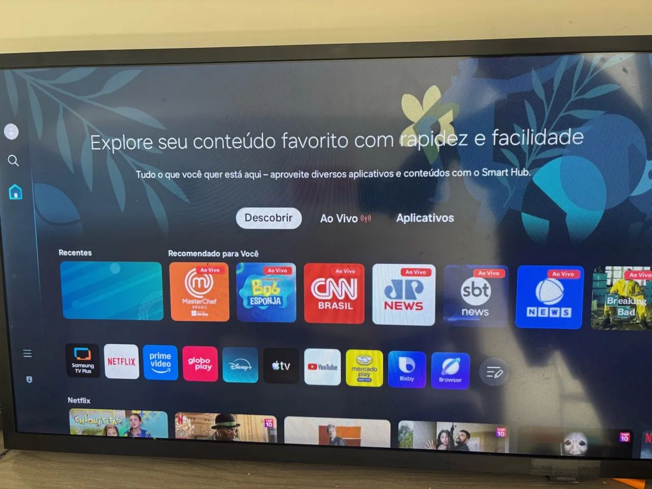 Tv smart Samsung 