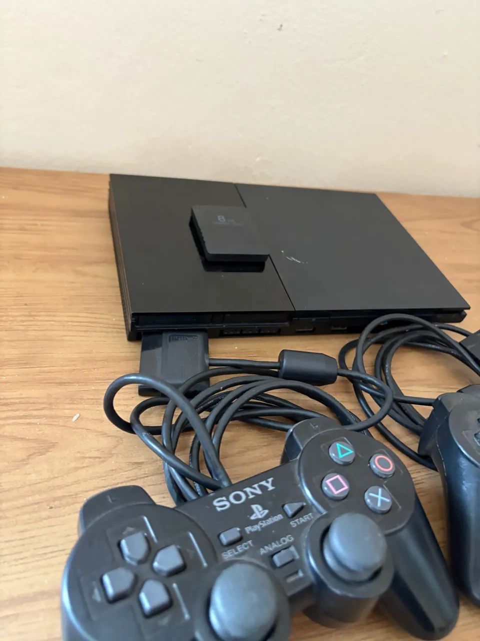 ps2 com dois controles pra hj - Foto 3