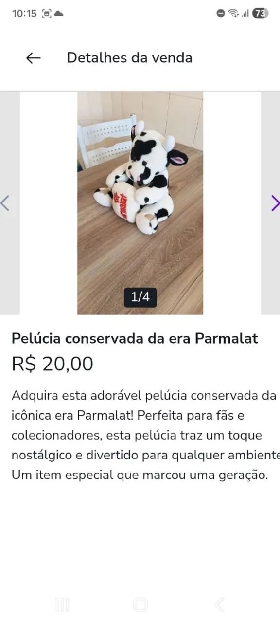 Pelúcia era Parmalat 