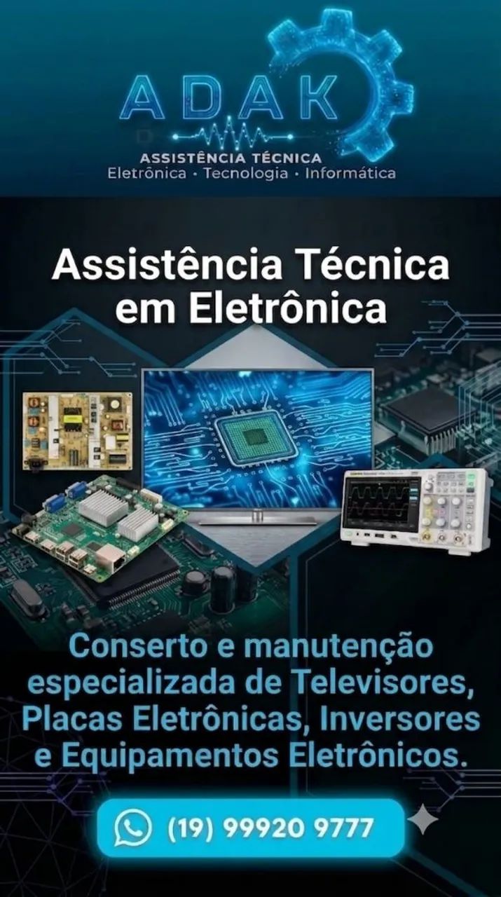 Serviço tecnico: Informática,  eletrônica e tecnologia 