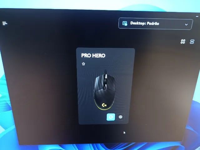 Mouse Logitech G pro Hero com fio - Foto 3