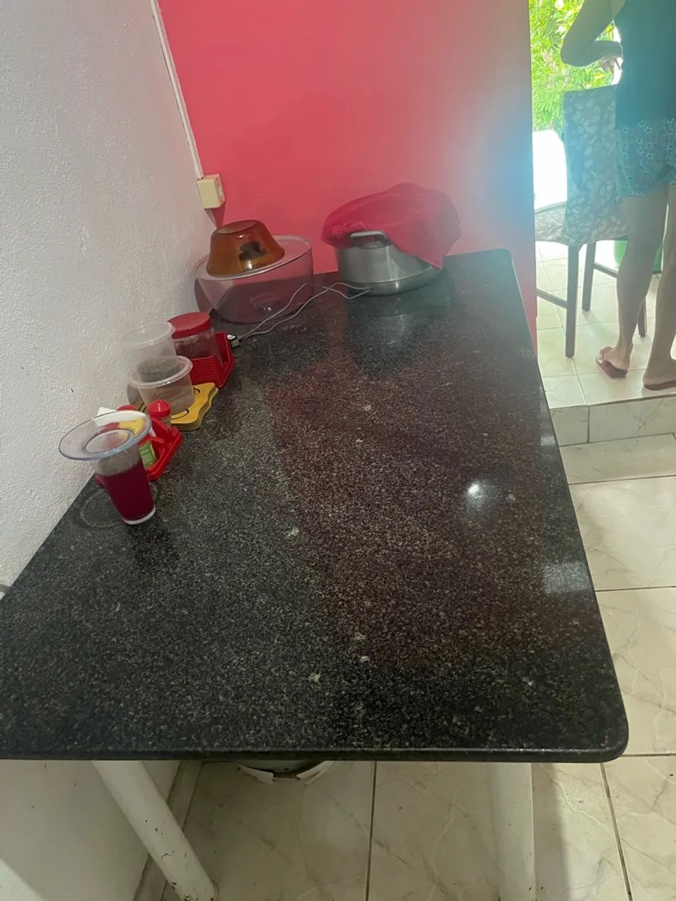 Vende-se mesa de mármore 