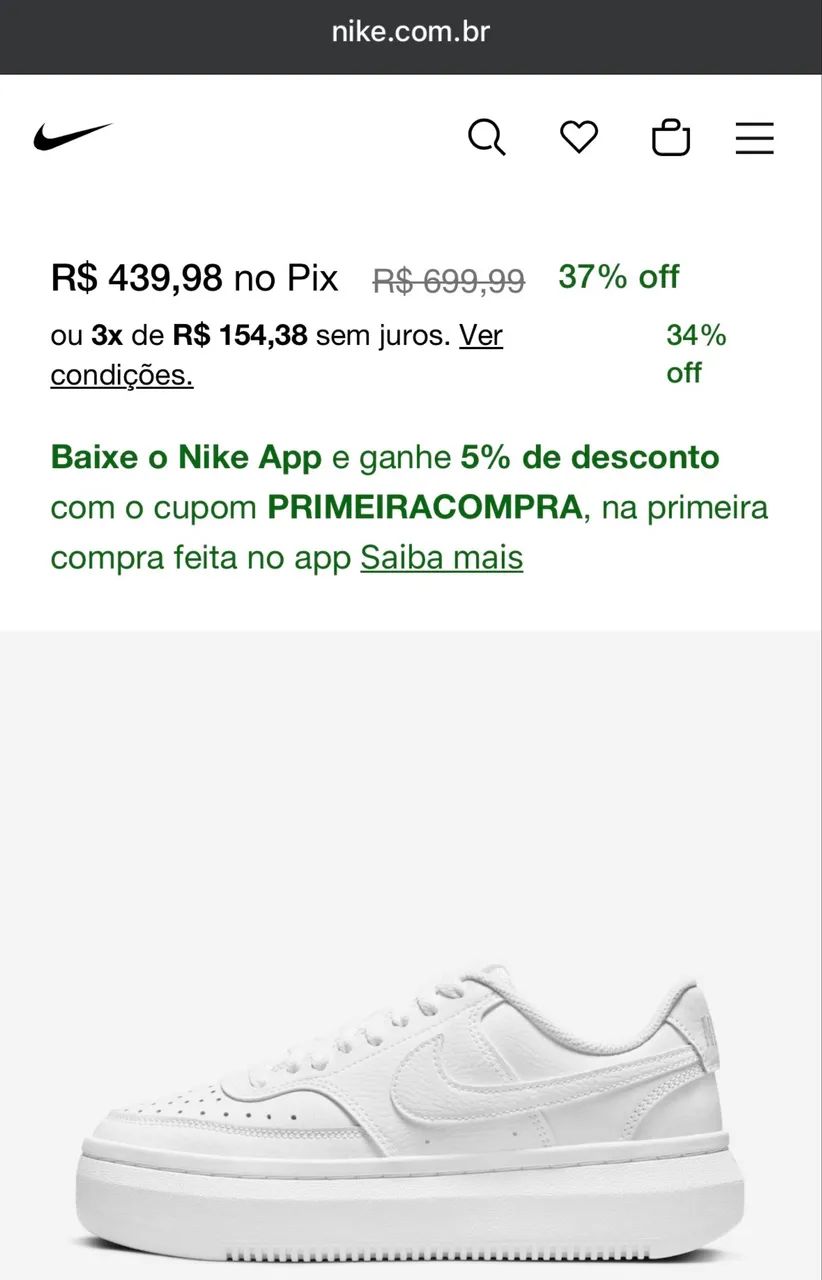 Tênis Nike original 